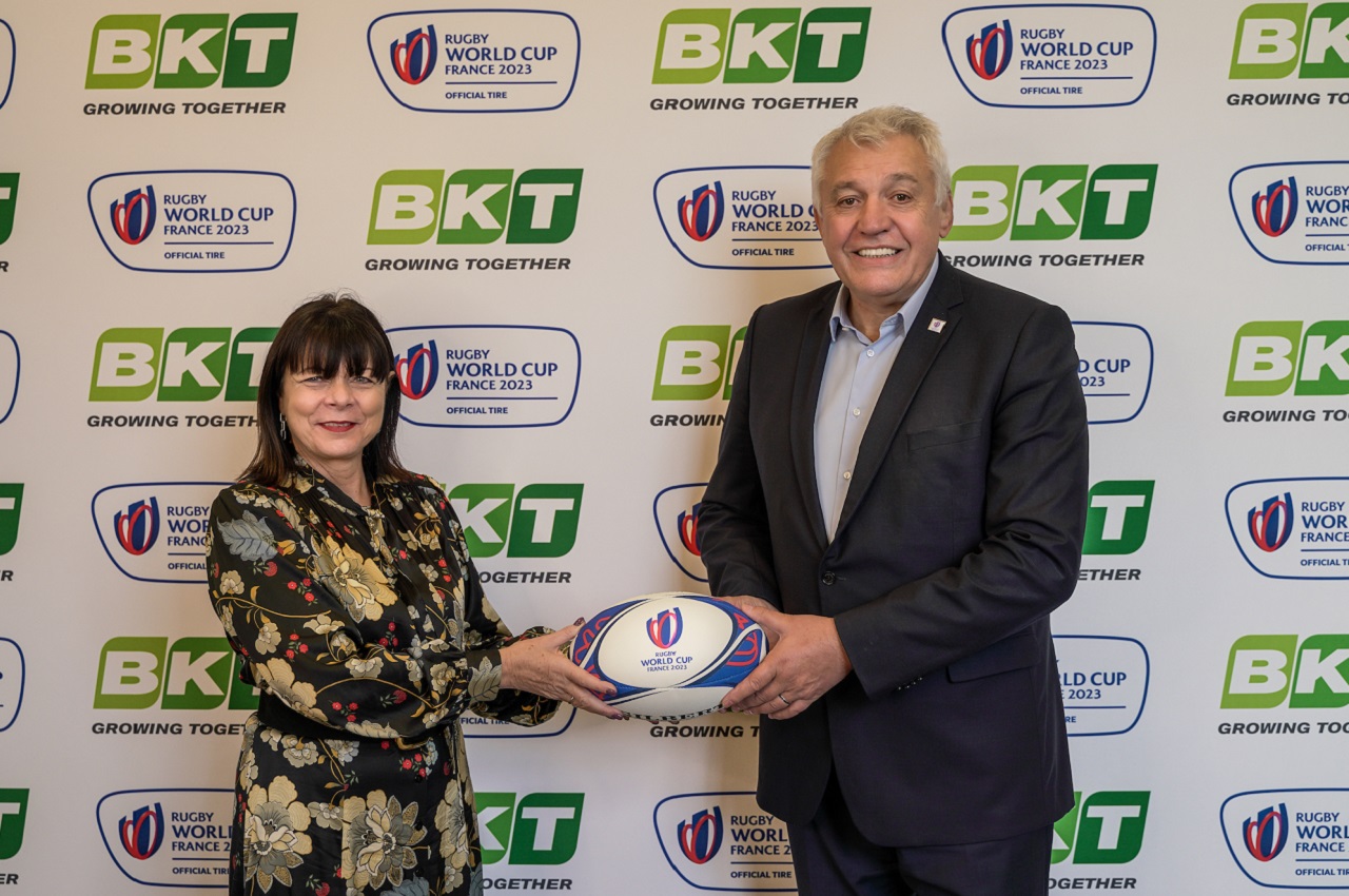BKT devient partenaire de la Coupe du monde de rugby 2023