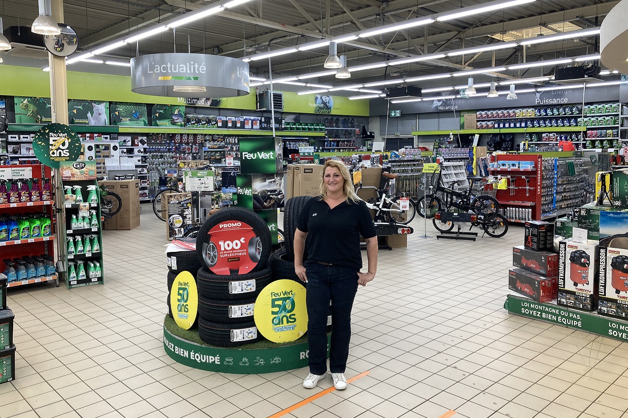 Nathalie Perrin cultive sa fibre du commerce