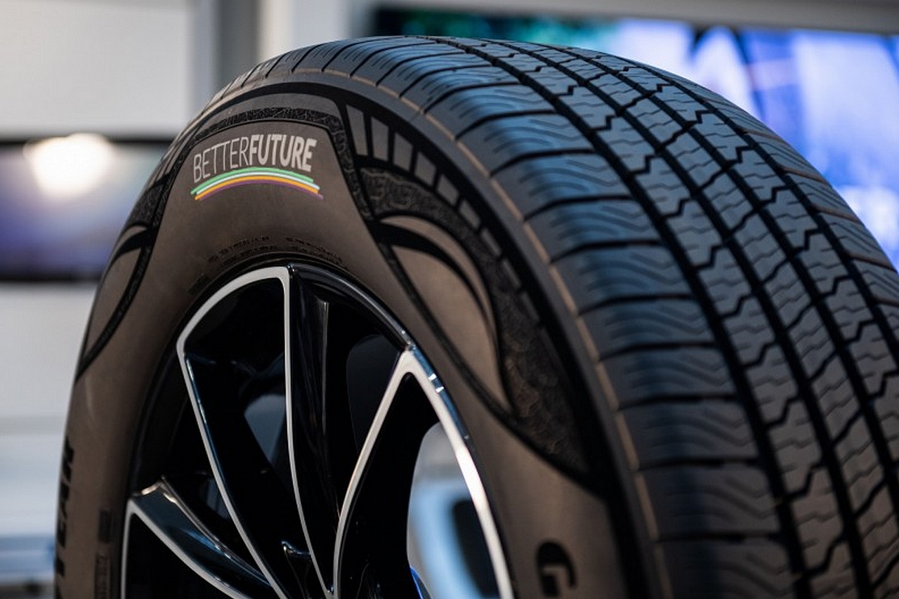 Un pneu composé à 90 % de matériaux durables par Goodyear