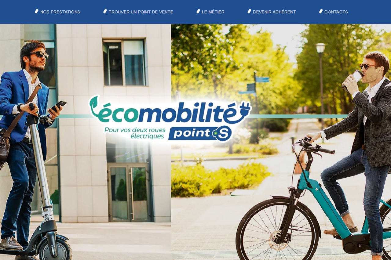 Point S Ecomobilité a désormais son propre site internet
