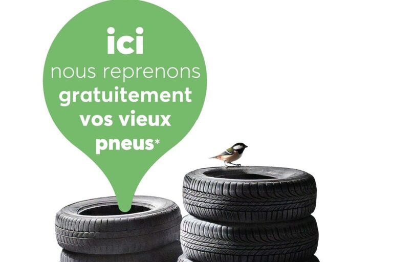Pneus usagés : fini le flou, place à l'affichage clair