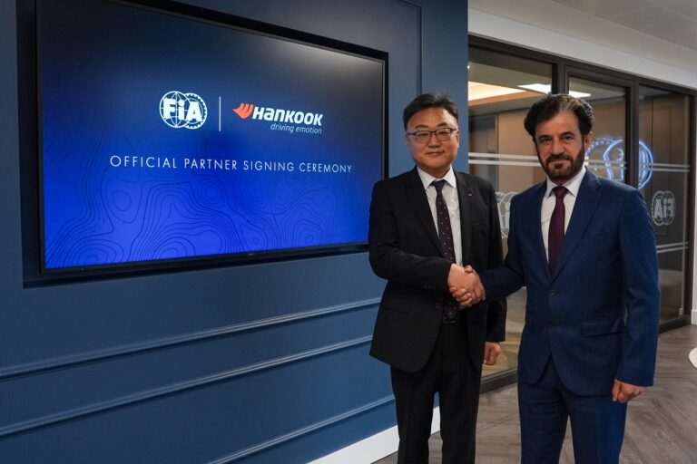 Hankook s’associe à la FIA en tant que partenaire global