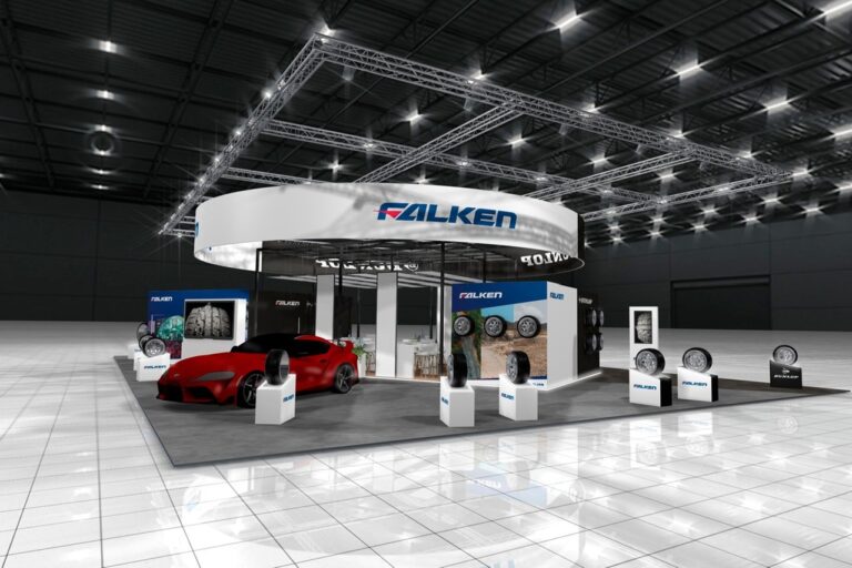 Dunlop et Falken partagent le même stand à The Tire Cologne 2026