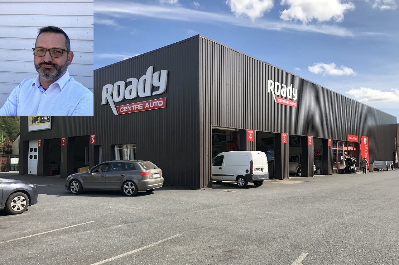Ludovic Piaugeard, adhérent Roady : "On voit les clients revenir en atelier"