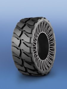 Michelin industrialise son pneu sans air