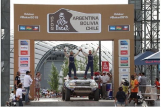 Cooper Tires sur le podium du Dakar