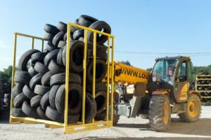 Aliapur : 314 000 tonnes de pneus usagés collectés en 2014