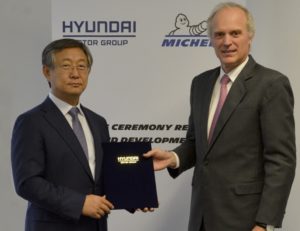 Michelin et Hyundai partenaires