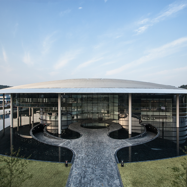 Le Technodome, son centre de recherche et développement inauguré en 2016. ©Hankook
