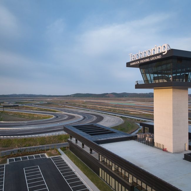 Le Technoring, le plus grand centre d’essais d’Asie dévoilé en 2022. ©Hankook